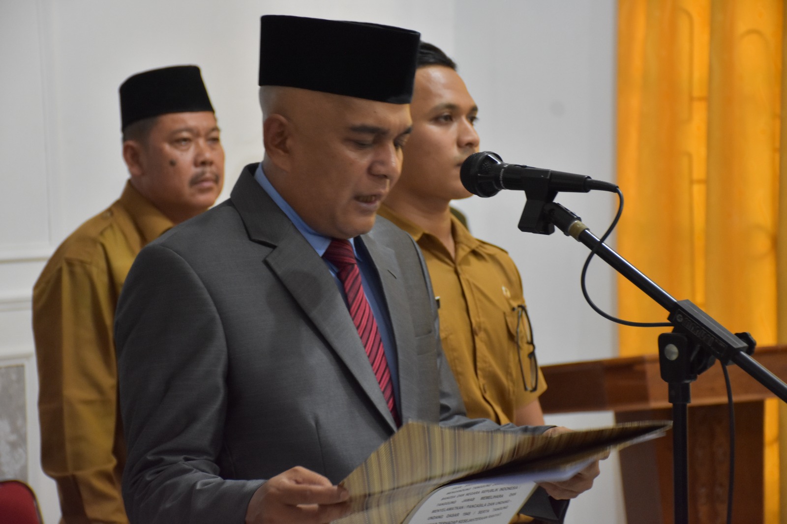 Pj. Walikota Langsa Lantik 24 Pejabat Eselon III Dan IV  Di Lingkungan Pemerintah Kota Langsa