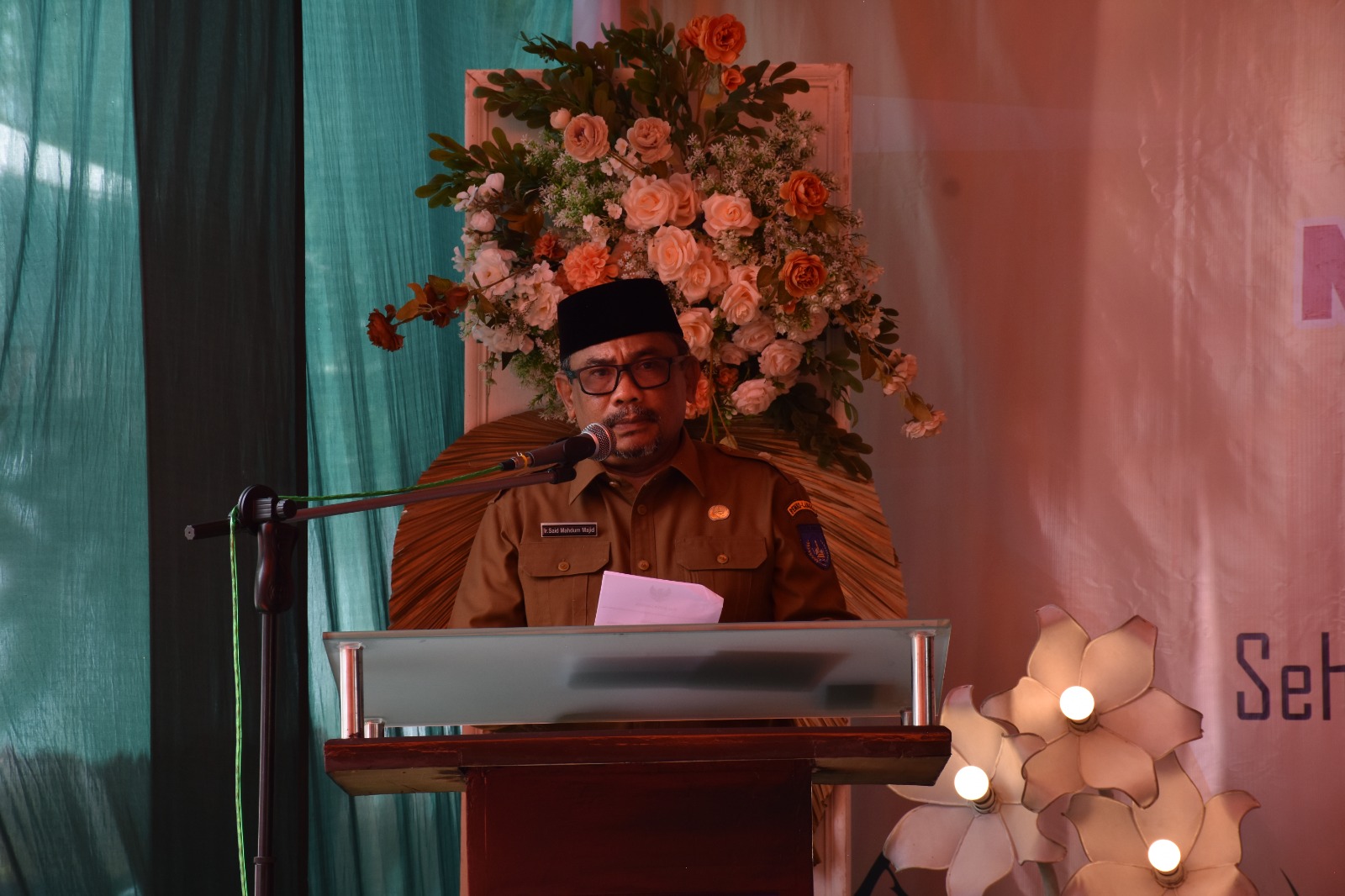 PJ.Walikota Langsa Ir.Said Mahdum Majid menghadiri HUT ke 10 PT.Mutia Medika Nusantara Tahun 2023