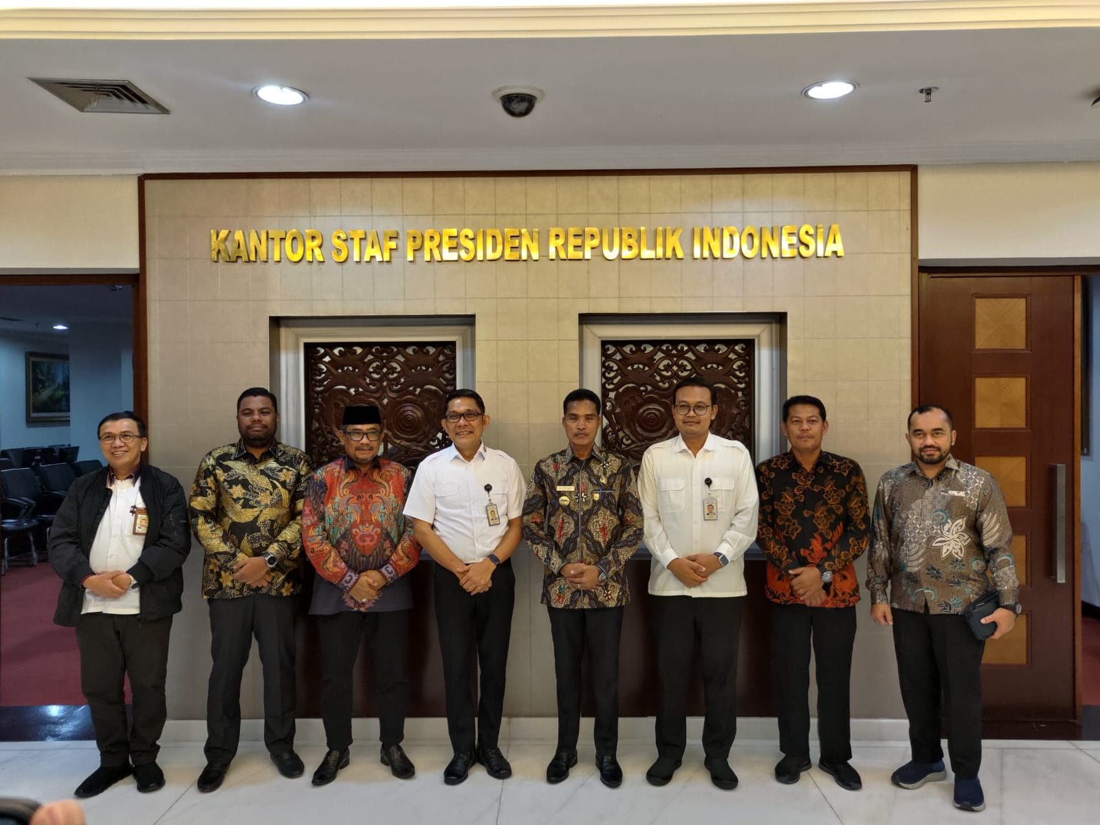 Pj Walikota Langsa Syaridin S.Pd,. M.Pd melakukan pertemuan dengan Deputi II Kepala Staf Kepresidenan (KSP) yang Membidangi pembangunan Manusia