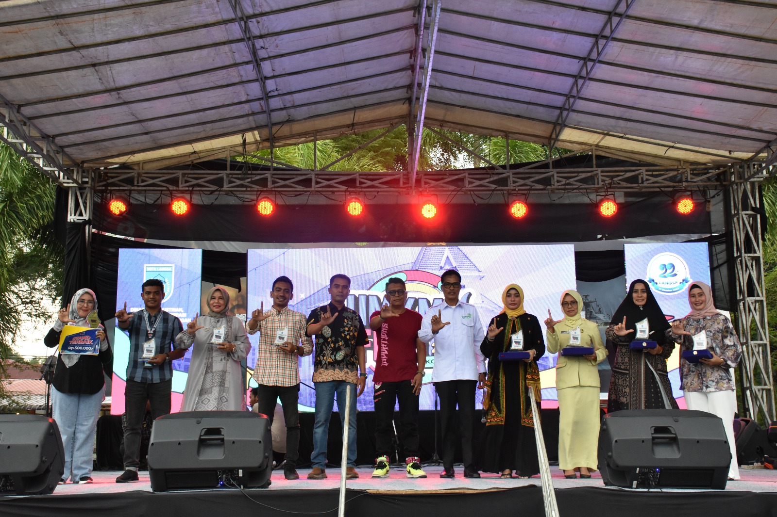 Pj. Walikota Langsa Syaridin, S.Pd,. M.Pd Hadiri Kegiatan Penutupan UMKM Fest Langsa Tahun 2023