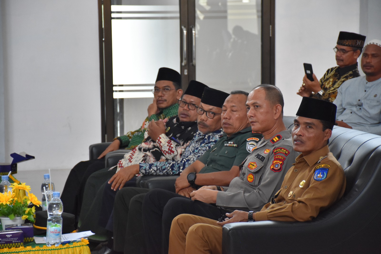 Pj Walikota Langsa Syaridin S.Pd., M.Pd menghadiri pelantikan majelis wakil cabang Nahdlatul ulama (MWC-NU) se-kota Langsa
