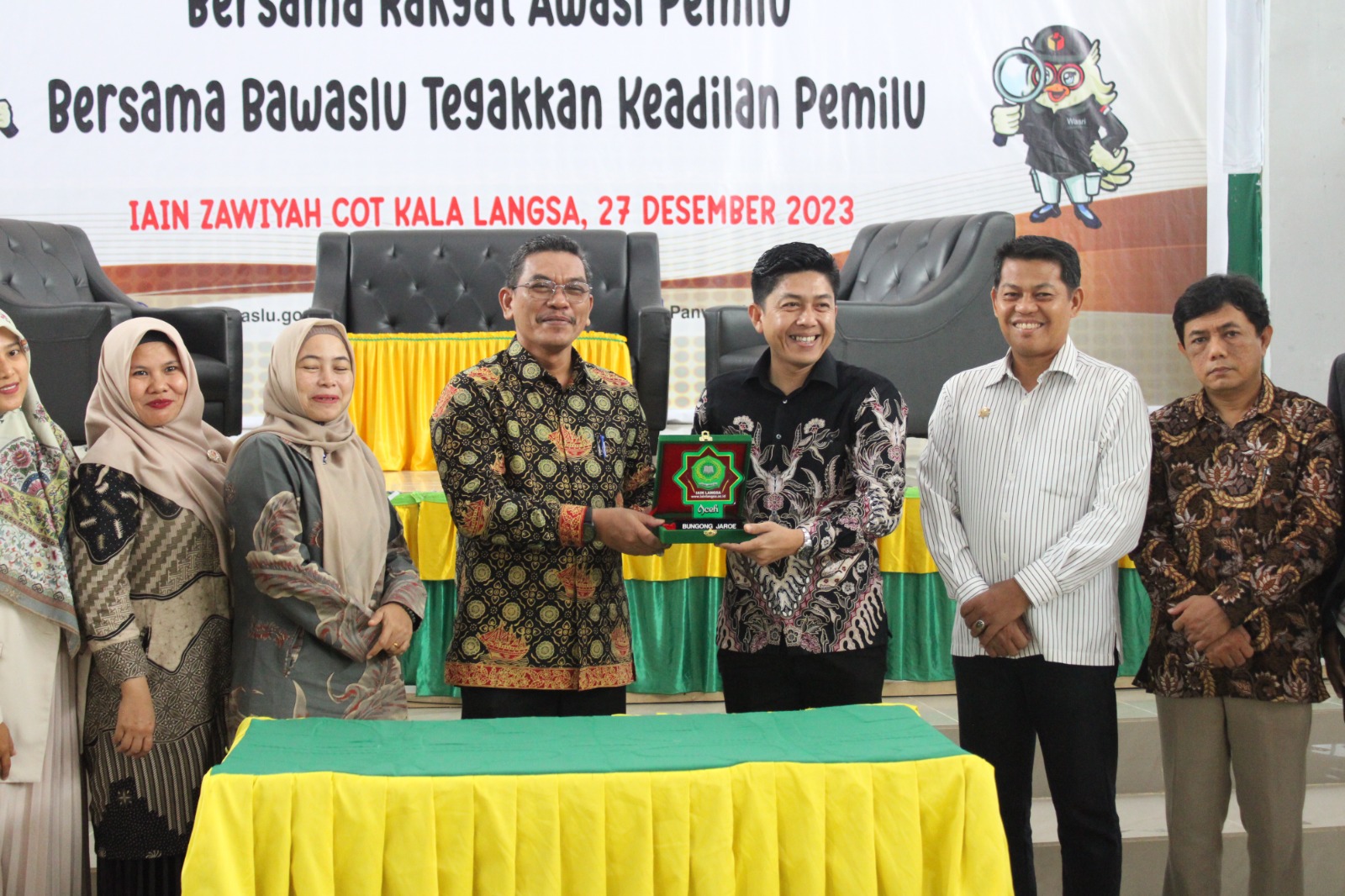 Pemerintah Kota Langsa Bersama Panwaslih Aceh gelar sosialisasi pemilih pemula